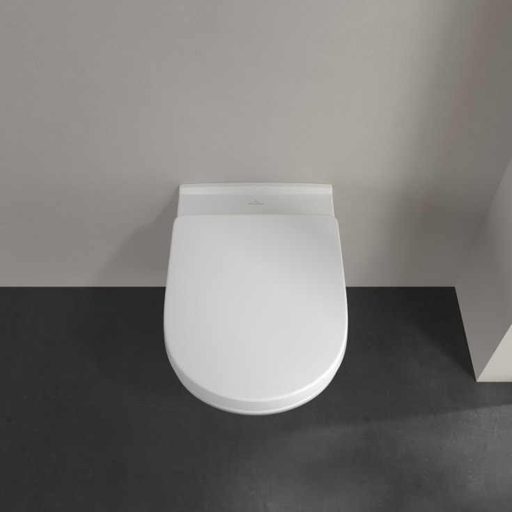 Villeroy & Boch O.novo vegghengt toalett, uten skyllekant, 36x56 cm, hvit
