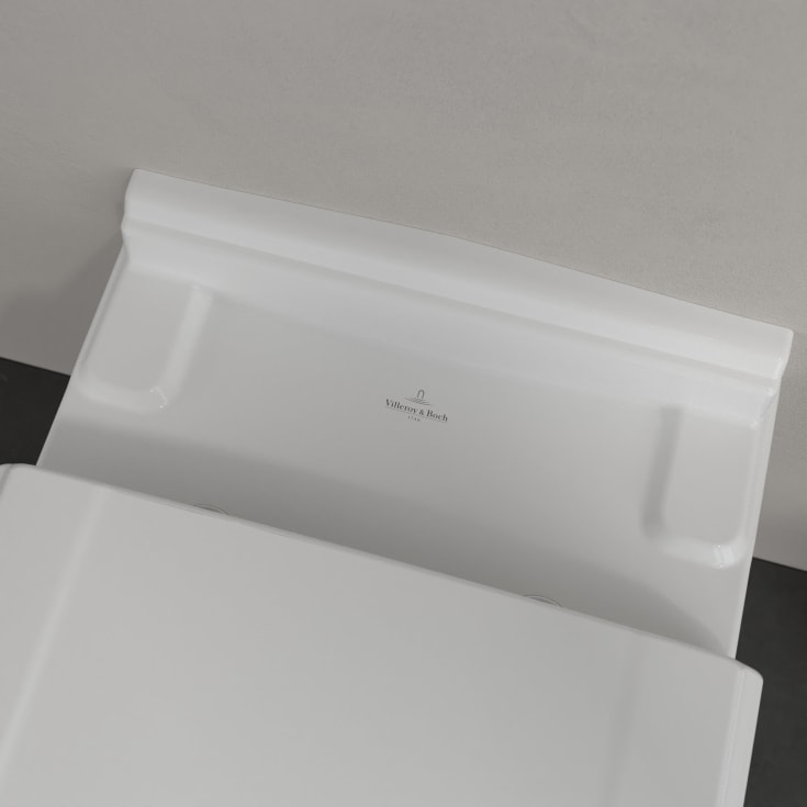 Villeroy & Boch Hommage vegghengt toalett, CeramicPlus, 37x60 cm, hvit