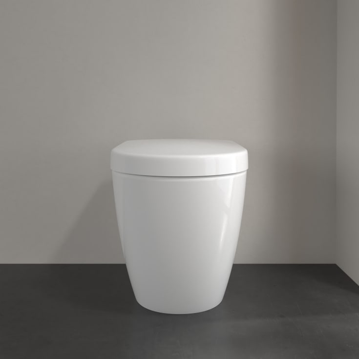 Villeroy & Boch Subway 2.0 gulvstående toalett, uten skyllekant, 37x56 cm, hvit