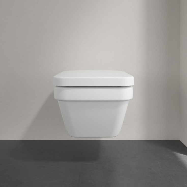 Villeroy & Boch Architectura væghængt toilet, uden skyllekant, hvid