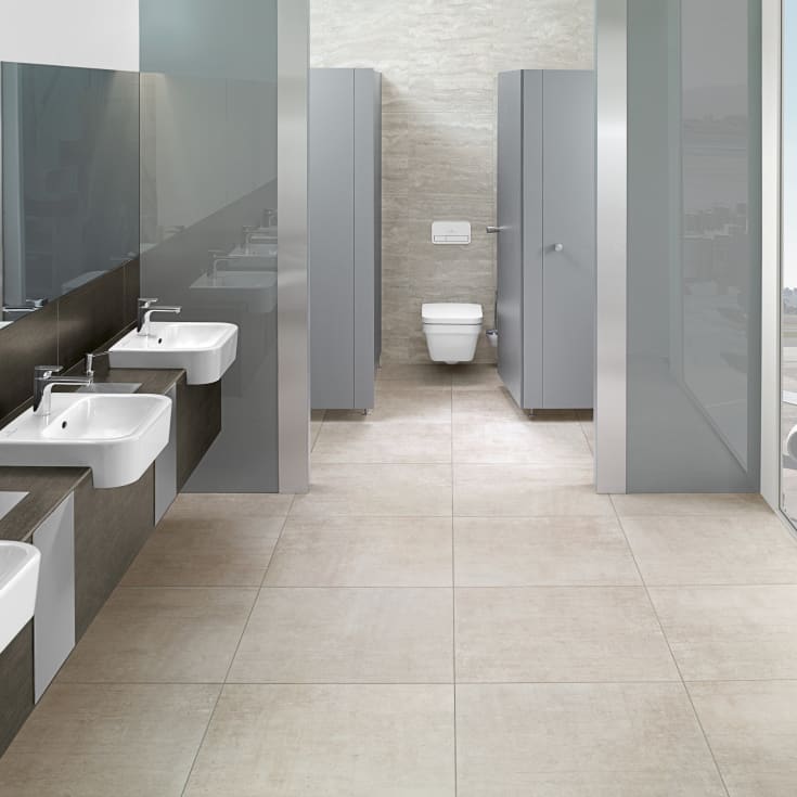 Villeroy & Boch Architectura væghængt toilet, uden skyllekant, hvid
