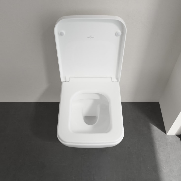 Villeroy & Boch Venticello vegghengt toalett, uten skyllekant, 37,5x56 cm, hvit