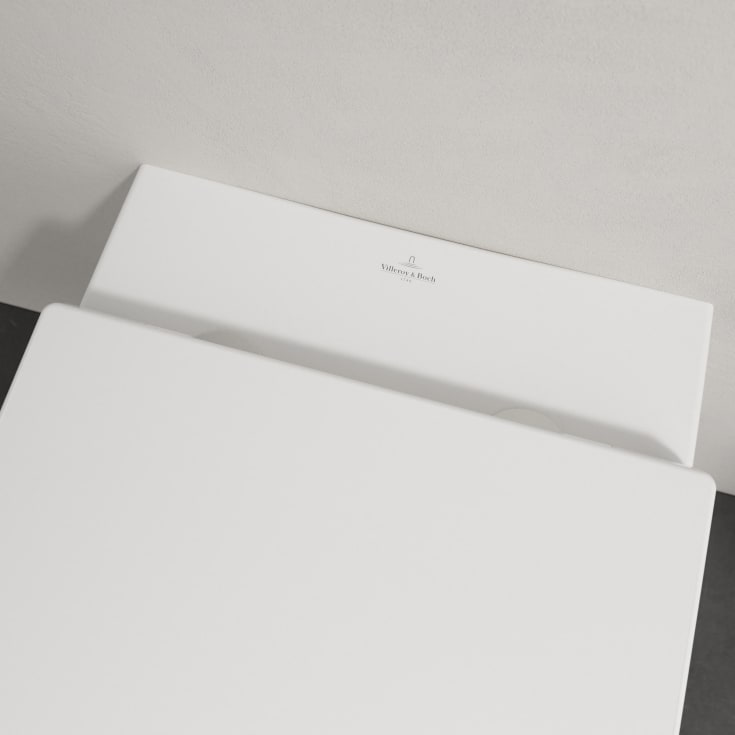 Villeroy & Boch Venticello væghængt toilet, uden skyllekant, hvid