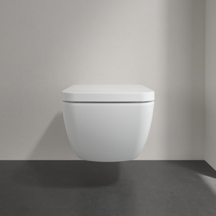 Villeroy & Boch Venticello vegghengt toalett, uten skyllekant, 37,5x56 cm, hvit