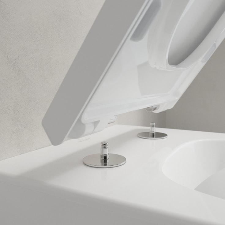 Villeroy & Boch Venticello væghængt toilet, uden skyllekant, hvid