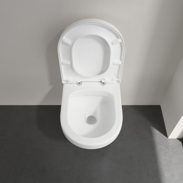 V&B 5684 WC+SÆDE M.ÅBEN SKYLLE