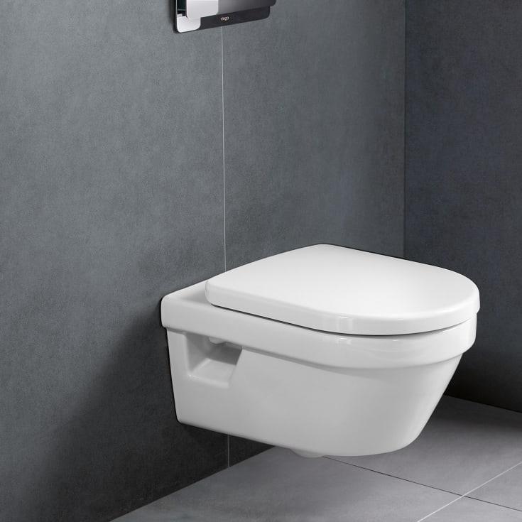 V&B 5684 WC+SÆDE M.ÅBEN SKYLLE