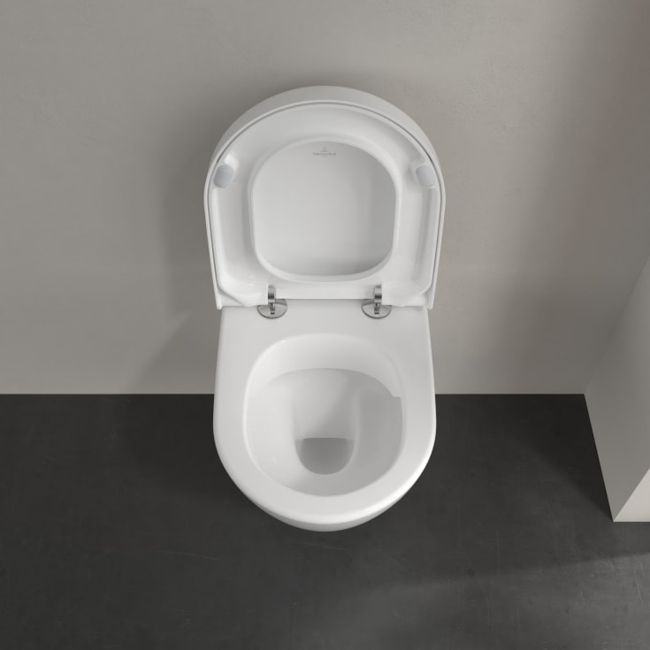 Villeroy & Boch Subway 2.0 væghængt toilet, uden skyllekant, hvid