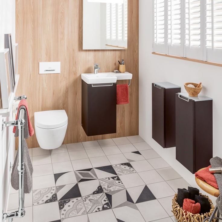 Villeroy & Boch Subway 2.0 vägghängd toalett, utan spolkant, rengöringsvänlig, vit