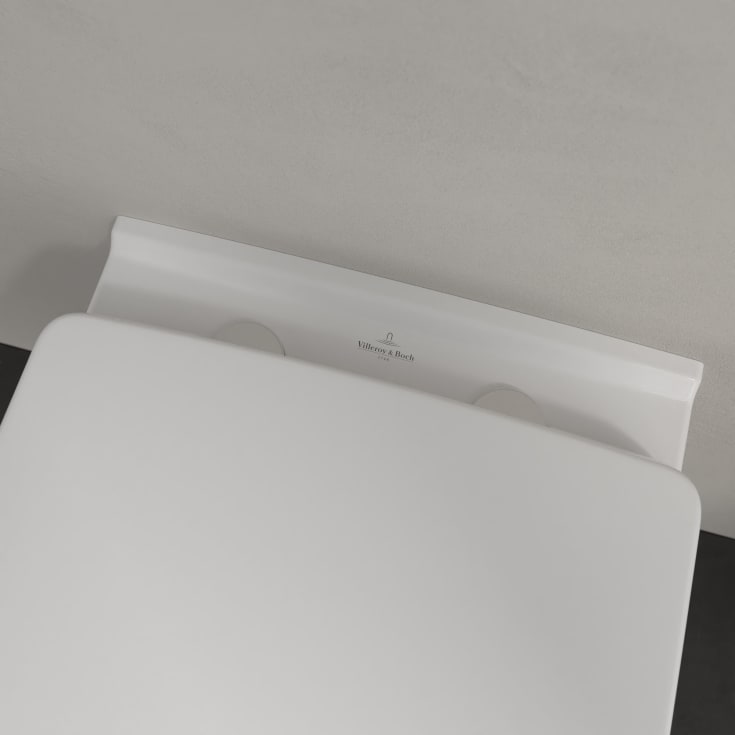 Villeroy & Boch O.novo Compact vegghengt toalett, uten skyllekant, 36x49 cm, hvit