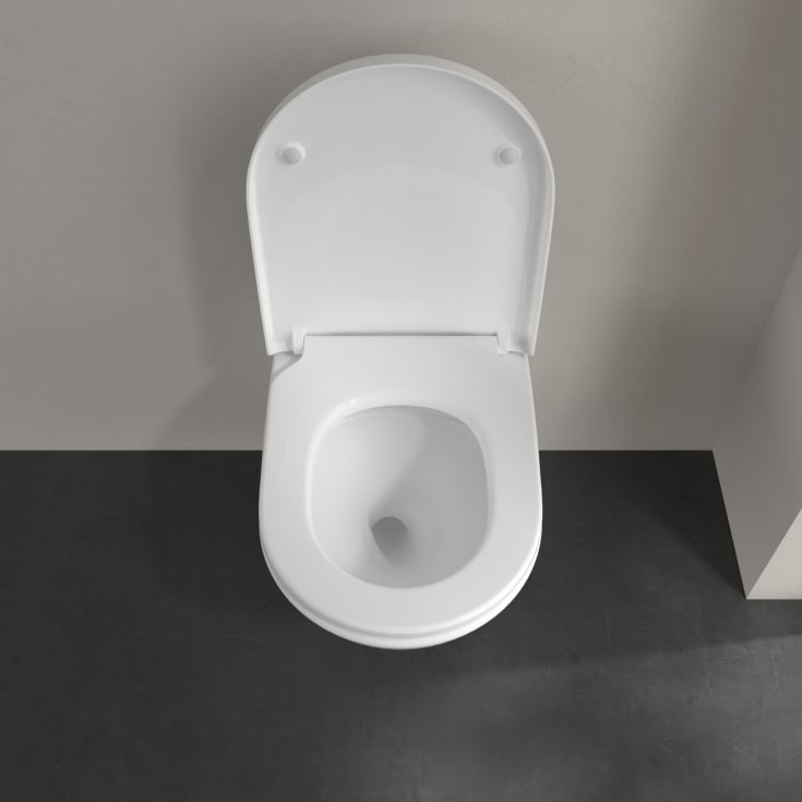 Villeroy & Boch Subway 3.0 vegghengt toalett, TwistFlush, CeramicPlus, hvit matt