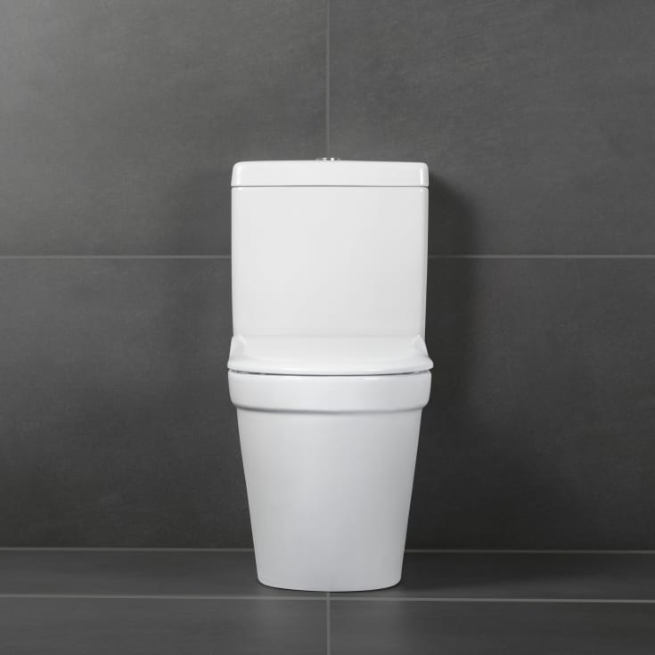 Villeroy & Boch Architectura gulvstående toalett, uten skyllekant, 37x54 cm, hvit