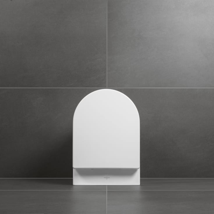 Villeroy & Boch Architectura gulvstående toalett, uten skyllekant, 37x54 cm, hvit