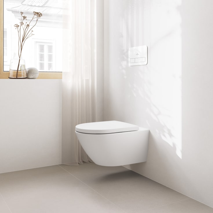 Villeroy & Boch Subway 3.0 vegghengt toalett, AntiBac, CeramicPlus, hvit
