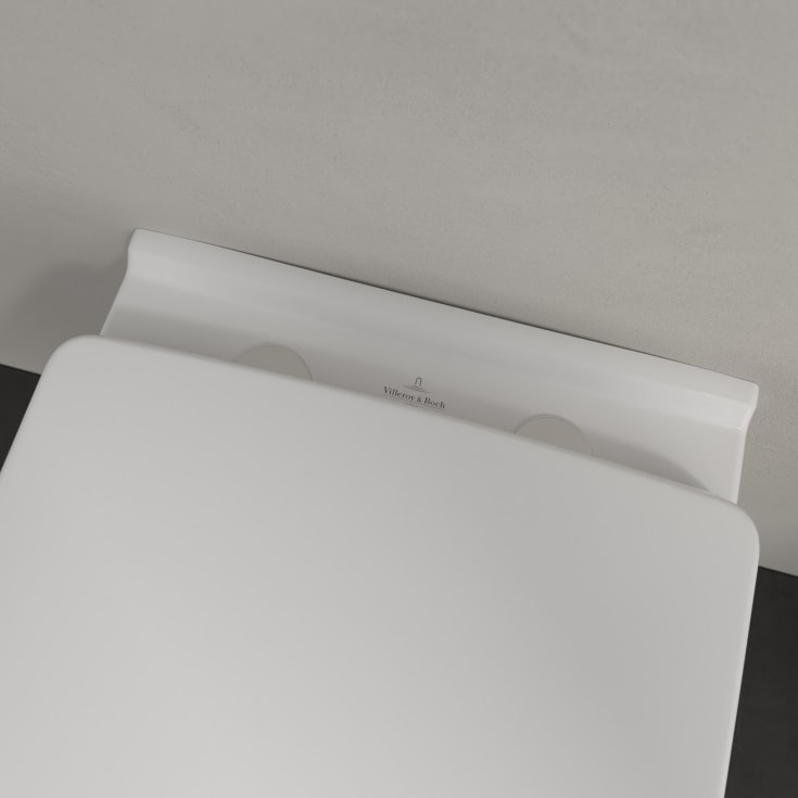 Villeroy & Boch O.Novo kompakt toalettpakke, CeramicPlus, hvit
