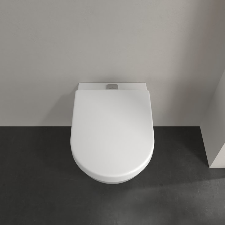 Villeroy & Boch Subway 2.0 ViFresh vegghengt toalett, uten spylekant, med CeramicPlus, hvit