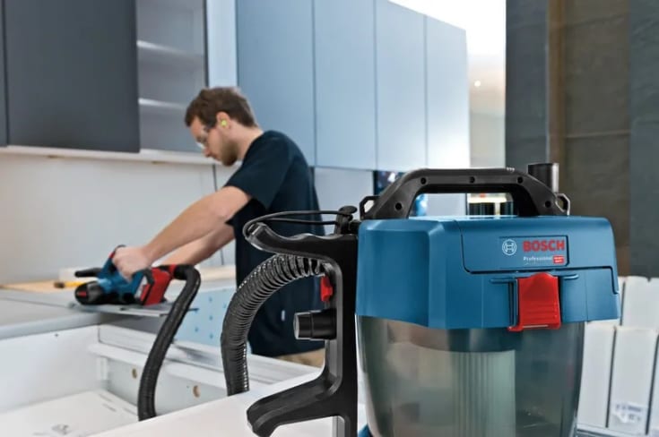 Bosch støvsuger GAS 18V-10, solo, med tilbehør, kl. L