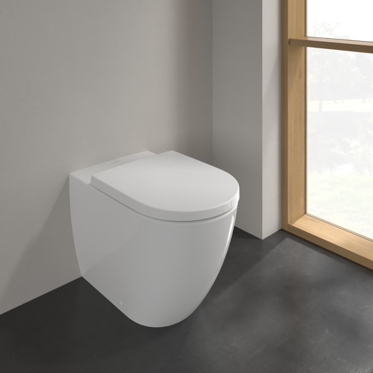 Villeroy & Boch Subway 3.0 toalett, back-to-wall, uten skyllekant, TwistFlush, hvit