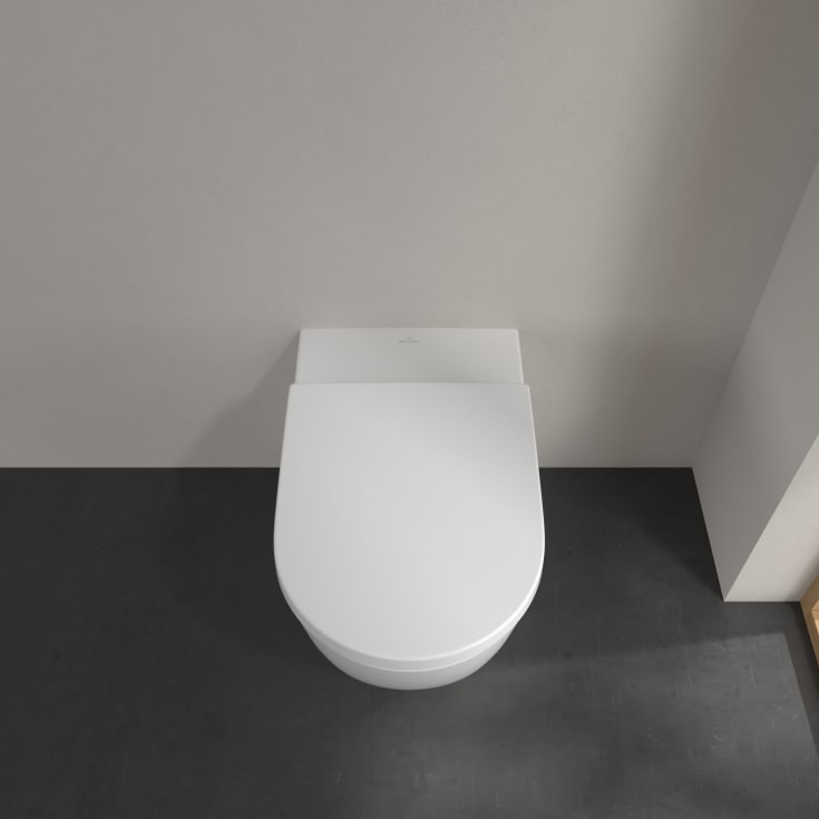 Villeroy & Boch Subway 3.0 toalett, back-to-wall, uten skyllekant, TwistFlush, hvit