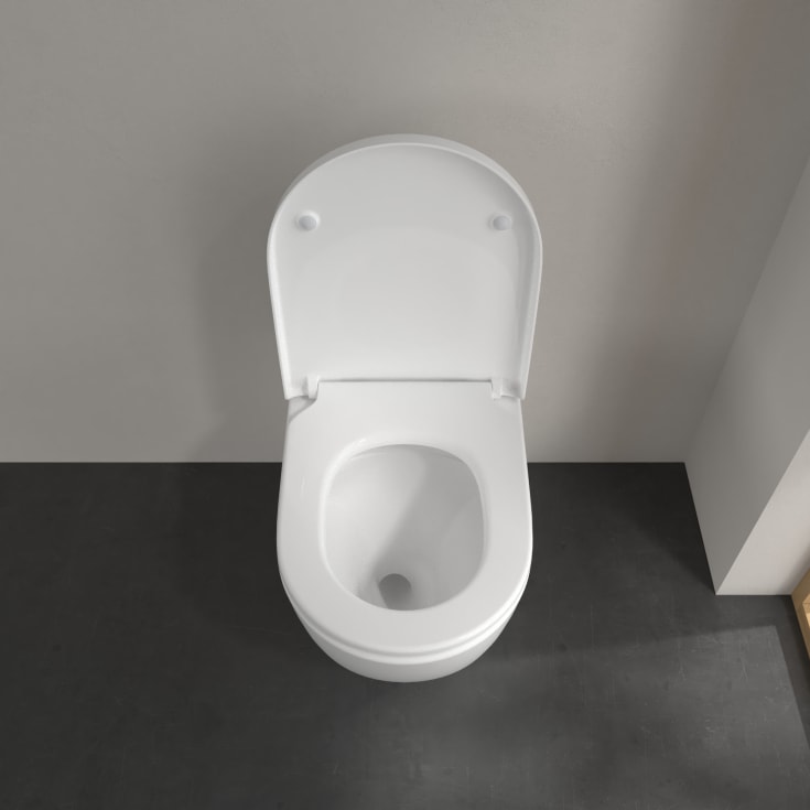 Villeroy & Boch Subway 3.0 gulvstående toalett, uten skyllekant, CeramicPlus, hvit matt