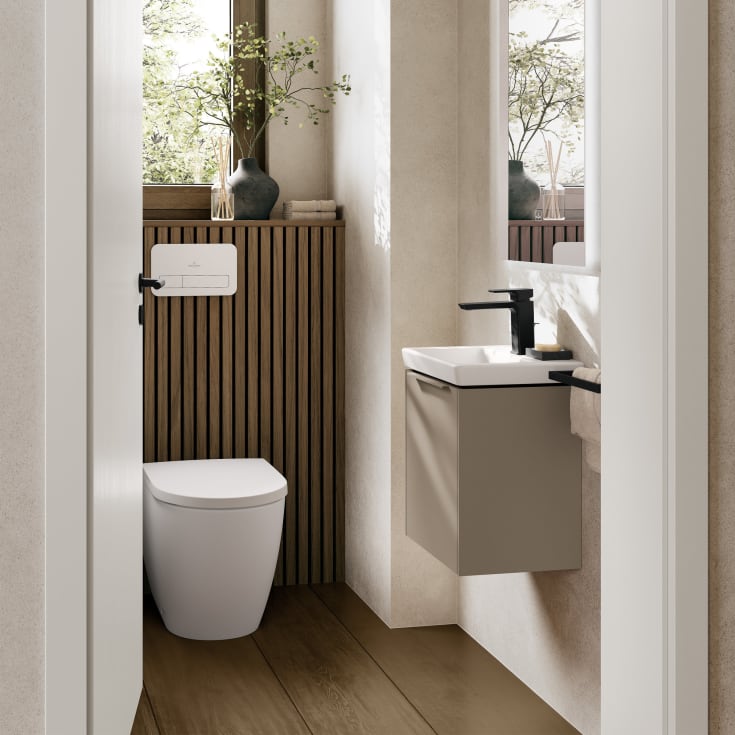 Villeroy & Boch Subway 3.0 gulvstående toalett, uten skyllekant, CeramicPlus, hvit matt