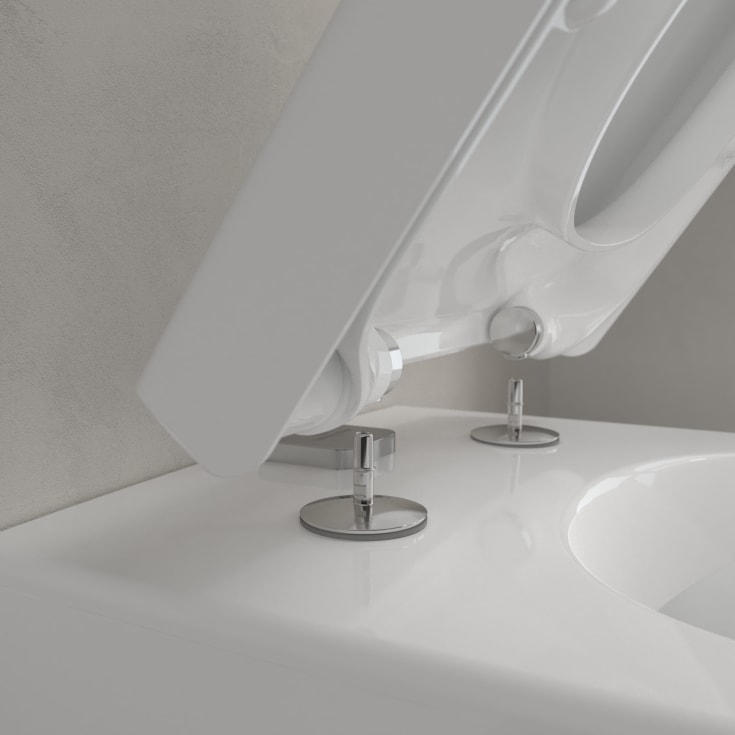 Villeroy & Boch Subway 2.0 ViFresh vegghengt toalett, uten skyllekant, AntiBac og CeramicPlus, hvit