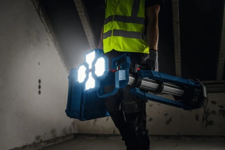 Bosch arbejdslampe GLT 18V-5000, solo, 5000 lumen