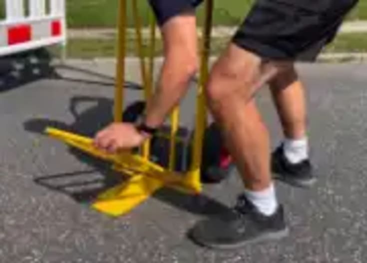 Ravendo skiltstativvogn CLM 100 Tip Ergo