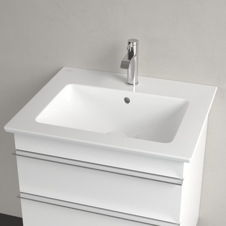 Villeroy & Boch Venticello servant, overløp, 60x50,5 cm, hvit
