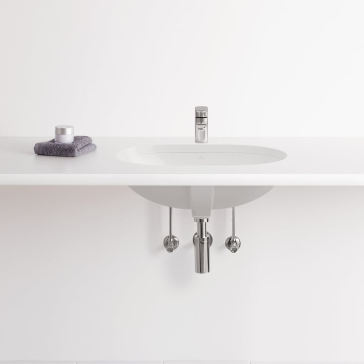 V&amp;B 4162 O.Novo undermonterad diskho C+ 60 x 35 cm vit