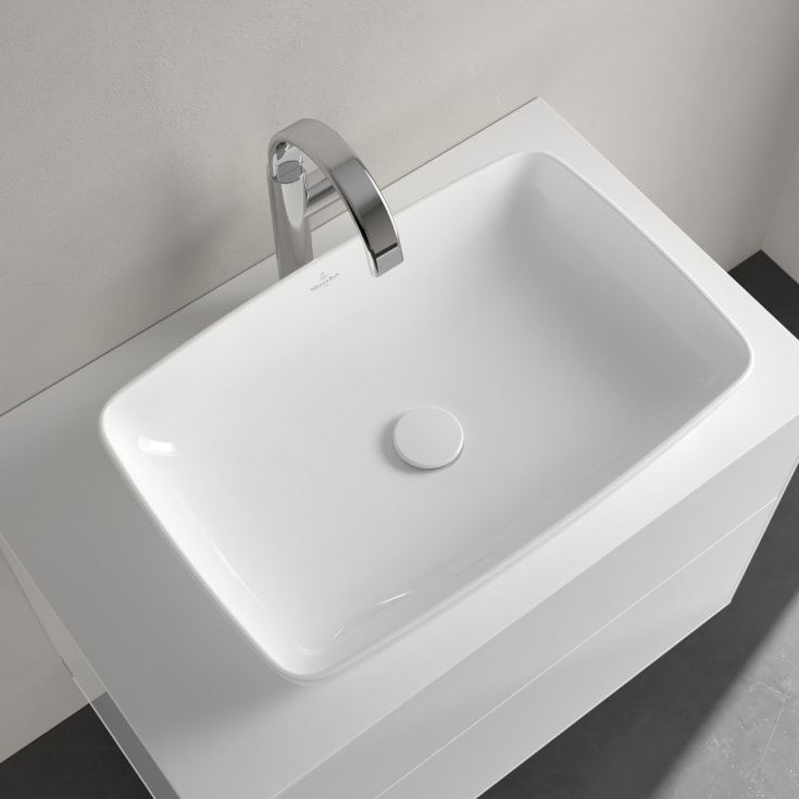 Villeroy & Boch Artis toppmontert servant, uten overløp, 58,5x38,5 cm, hvit