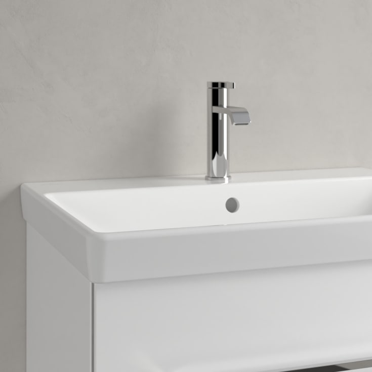 Villeroy & Boch Avento vegghengt servant, overløp, 65x47 cm, hvit