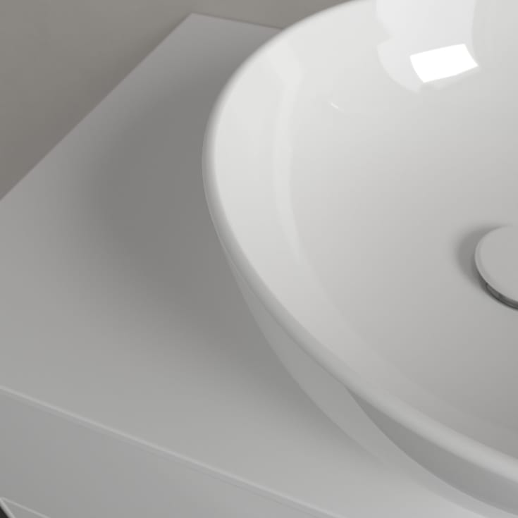 Villeroy & Boch Artis håndvask, Ø43 cm, hvid