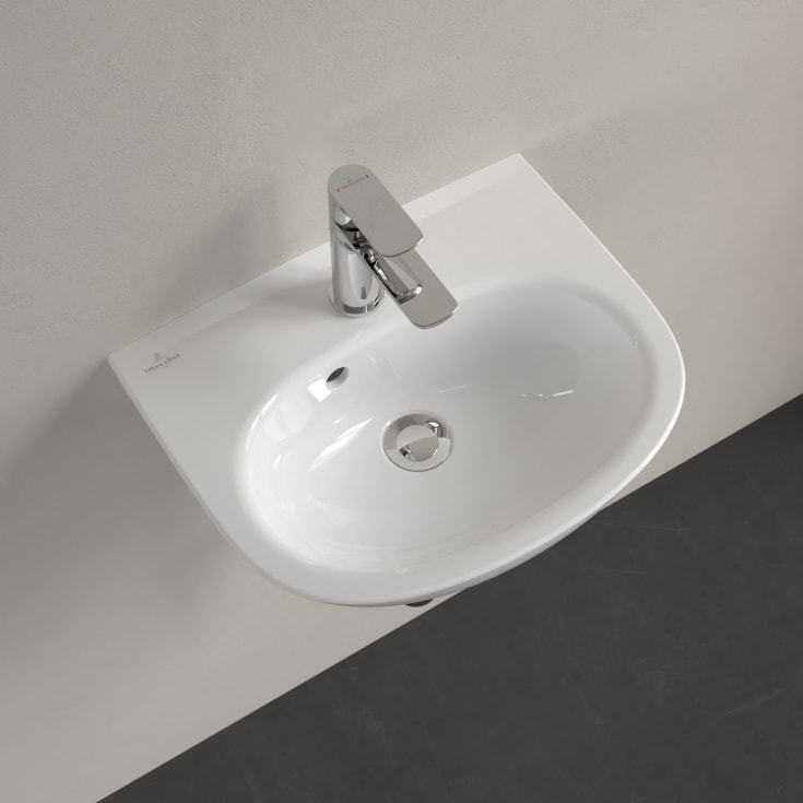 Villeroy & Boch O.Novo håndvask, 45x36 cm, hvid