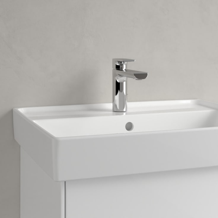 Villeroy & Boch Collaro vegghengt servant, overløp, 59,6x46,5 cm, hvit