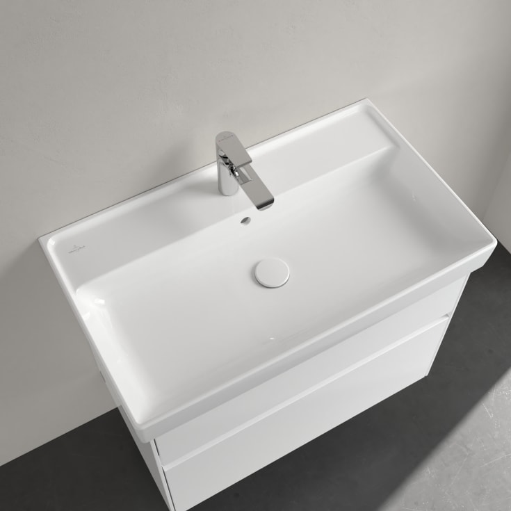 Villeroy & Boch Collaro hÄndvask, 80x47 cm, hvid