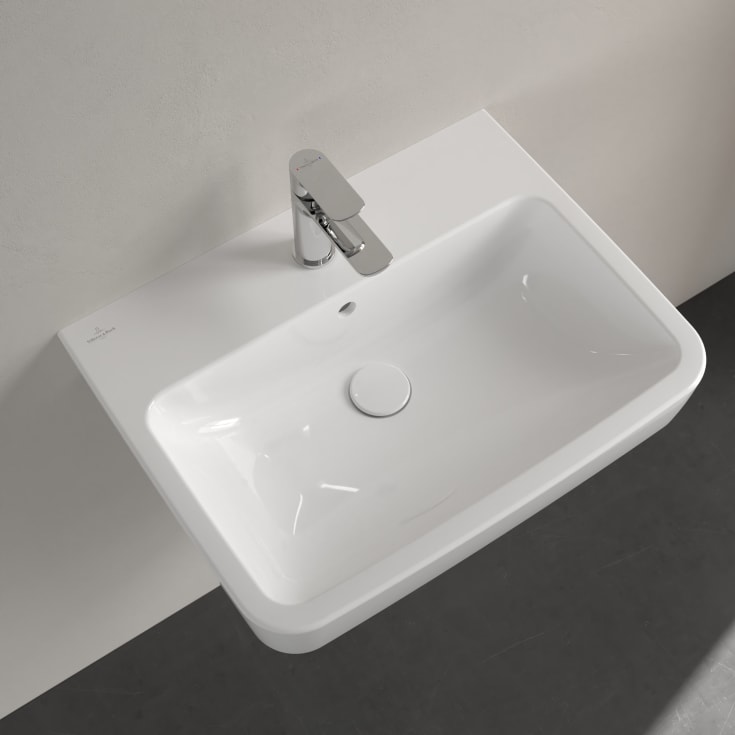 Villeroy & Boch O.Novo håndvask, 60x46 cm, hvid