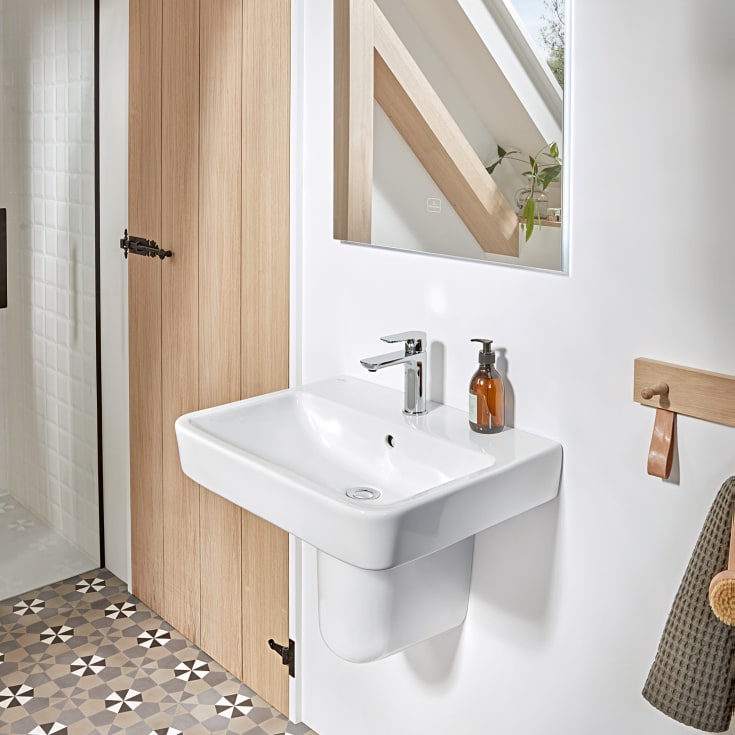 Villeroy & Boch O.Novo håndvask, 60x46 cm, hvid