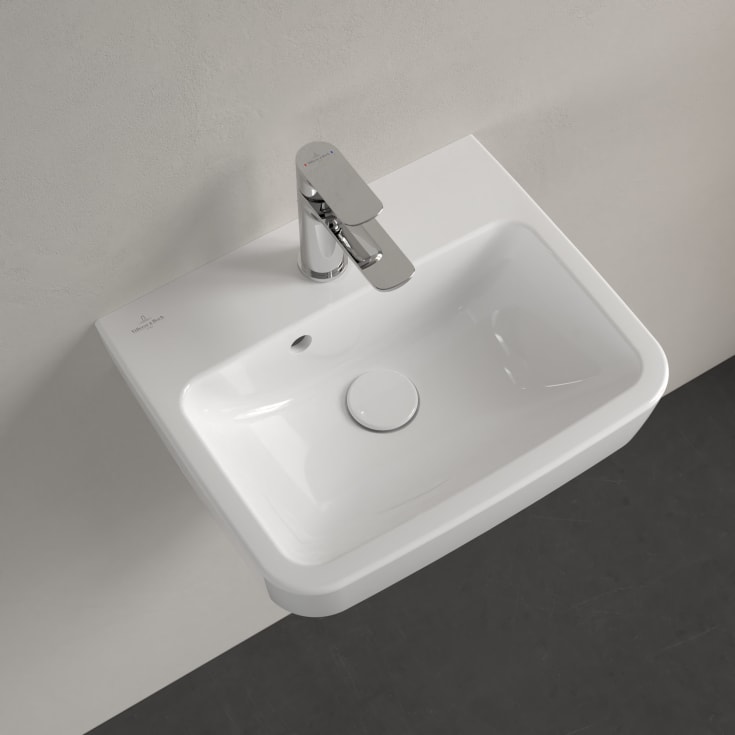 Villeroy & Boch O.Novo tvättställ, 45x37 cm, vit