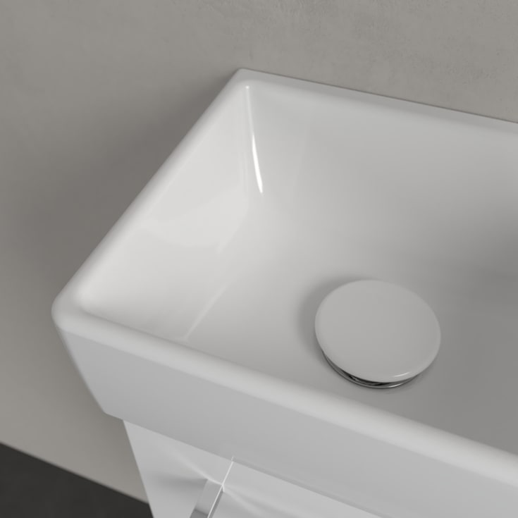 Villeroy & Boch Avento håndvask, 36x22 cm, højre, hvid