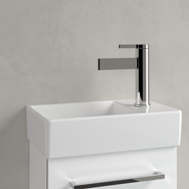 Villeroy & Boch Avento vegghengt servant, uten overløp, venstre, 36x22 cm, hvit