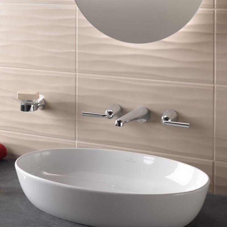 Villeroy & Boch Artis toppmontert servant, uten overløp, CeramicPlus, 61x41 cm, hvit