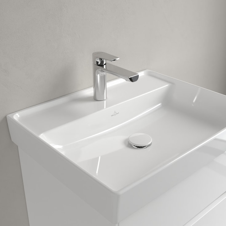 Villeroy & Boch Collaro vegghengt servant, uten overløp, 59,6x46,5 cm, hvit