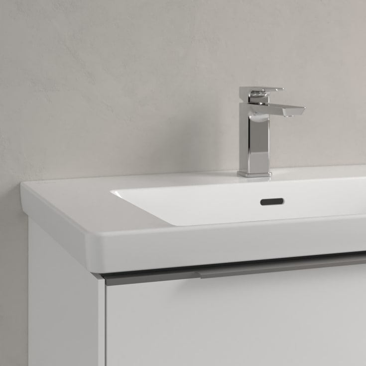 Villeroy & Boch Subway 3.0 møbelservant, overløp, CeramicPlus, 80x47 cm, hvit