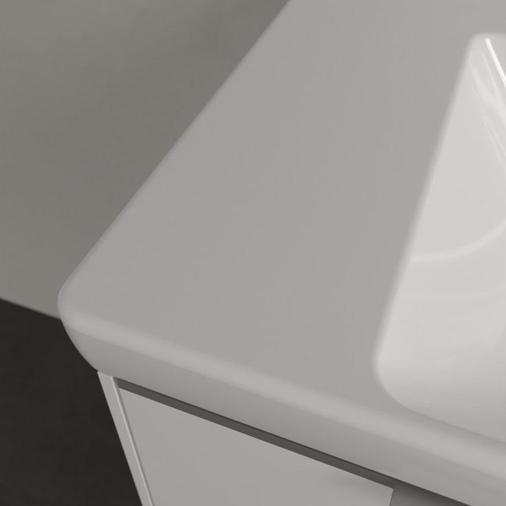 Villeroy & Boch Subway 3.0 møbelservant, overløp, 100x47 cm, hvit