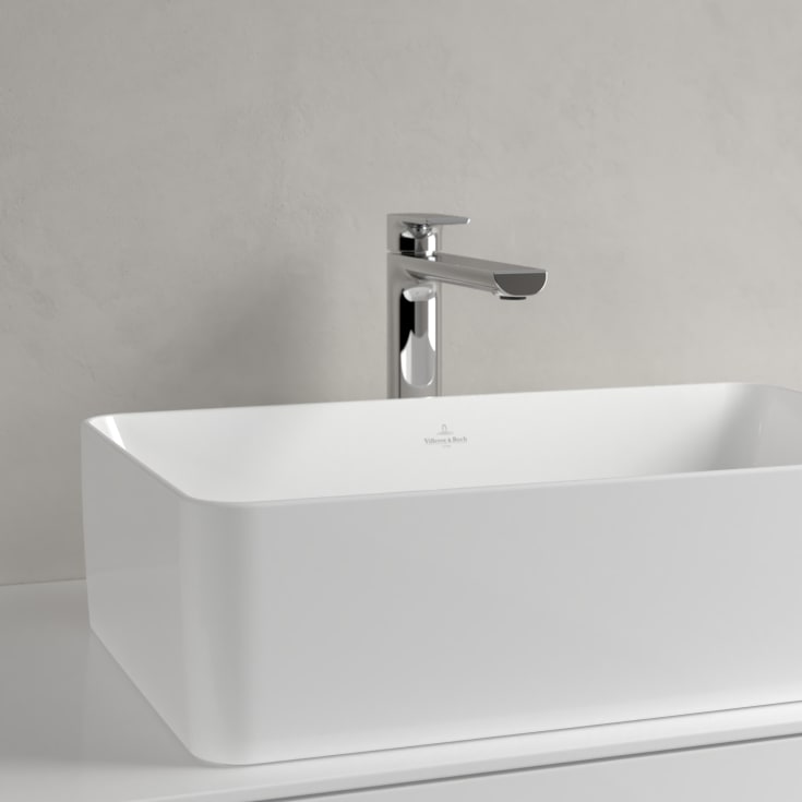 Villeroy & Boch Collaro toppmontert servant, uten overløp, 56x36 cm, hvit