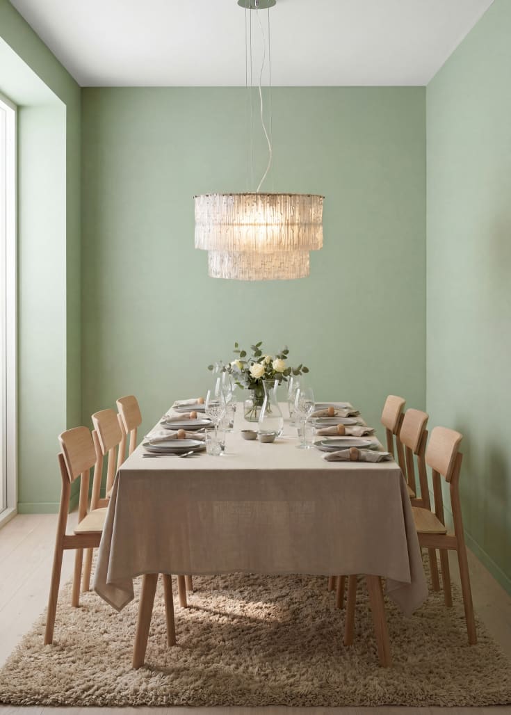 Aneta Lighting Abelone pendel, klar/sølv
