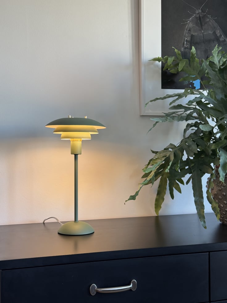 Aneta Lighting Epsilon bordlampe, grøn