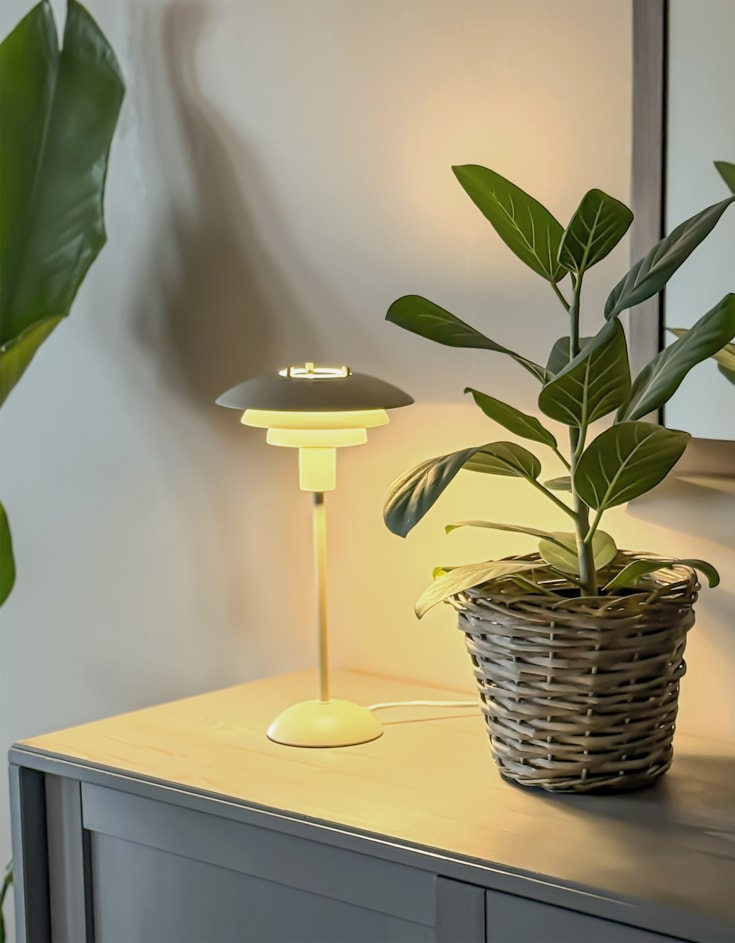 Aneta Lighting Epsilon bordslampa, beige