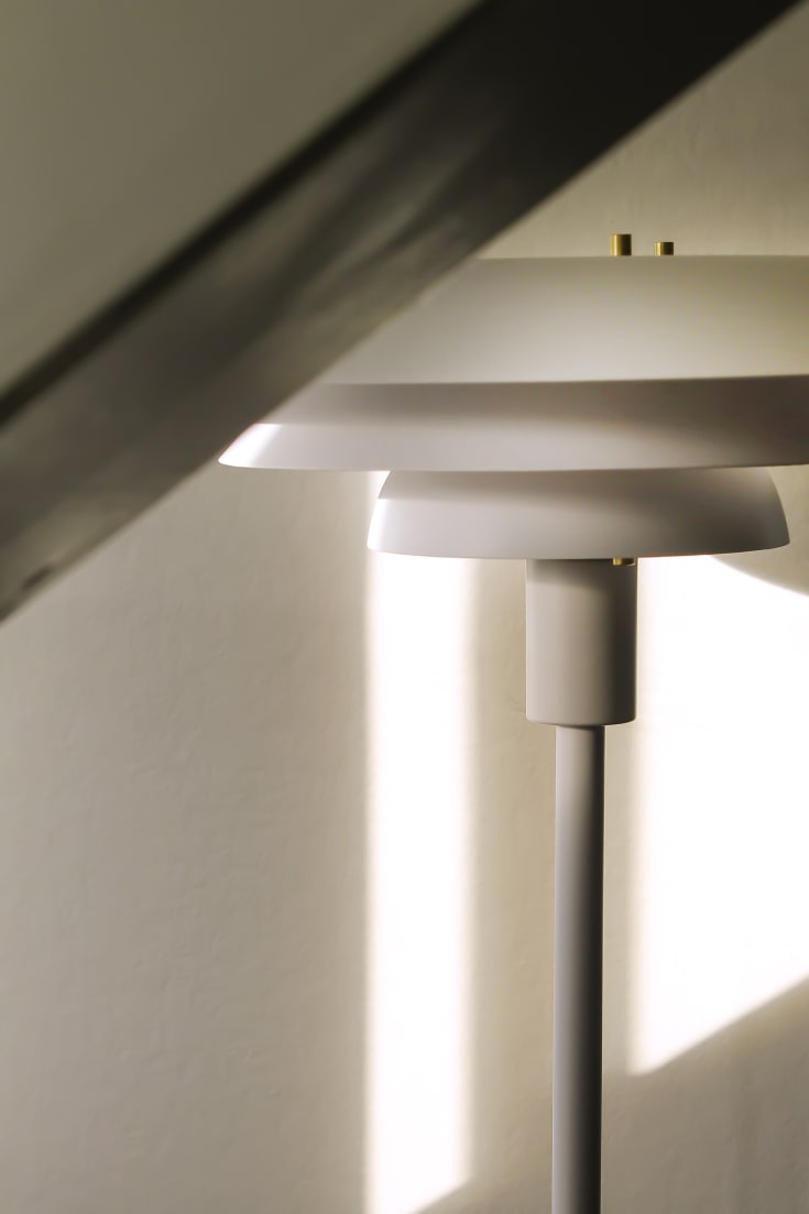 Aneta Lighting Epsilon gulvlampe, hvid